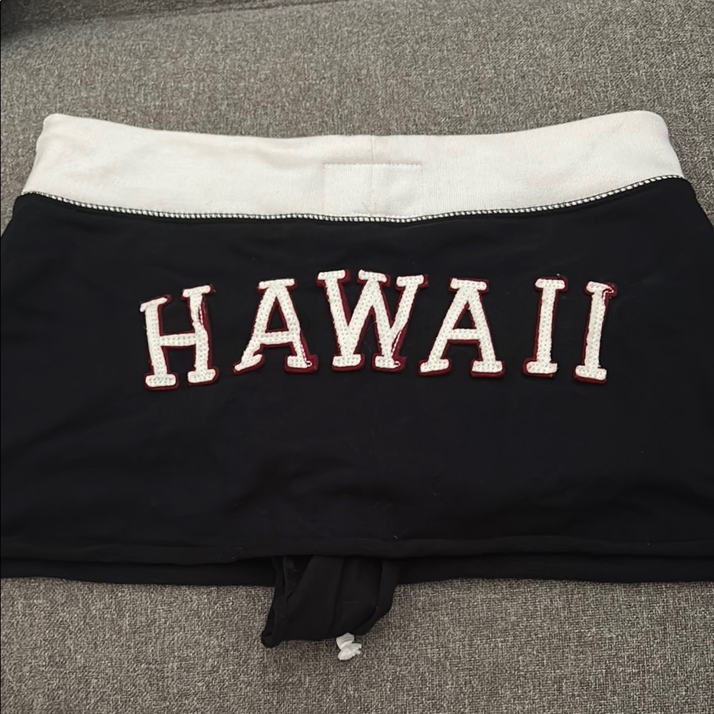 Hawaii Black and White Women's Skirt